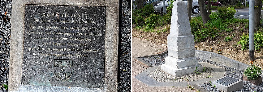Postillion – Gedenkstein in Alsdorf