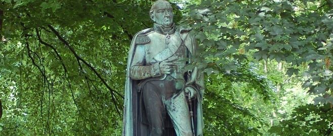 Blücher Denkmal in Hamburg Altona
