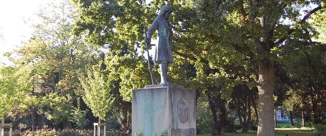 Jan Wellem Denkmal in Mülheim von Eduard Schmitz