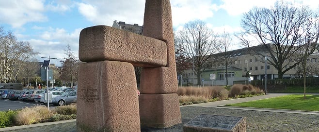 Peter Altmeier Denkmal in Koblenz