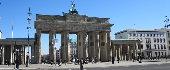 Brandenburger Tor und Quadriga in Berlin