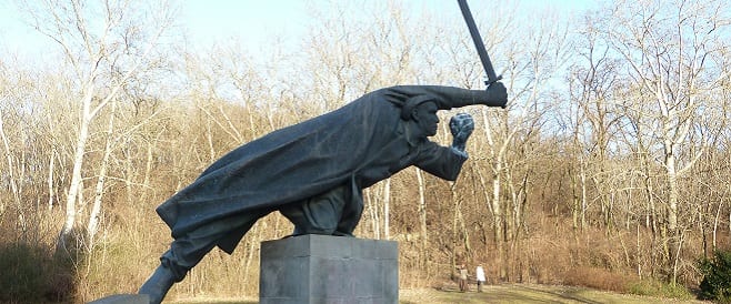 Spanienkämpfer - Denkmal im Volkspark Friedrichshain